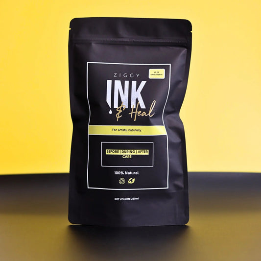 Ziggy Ink & Heal 10ml 25pcs | tattoo glide and healing butter.