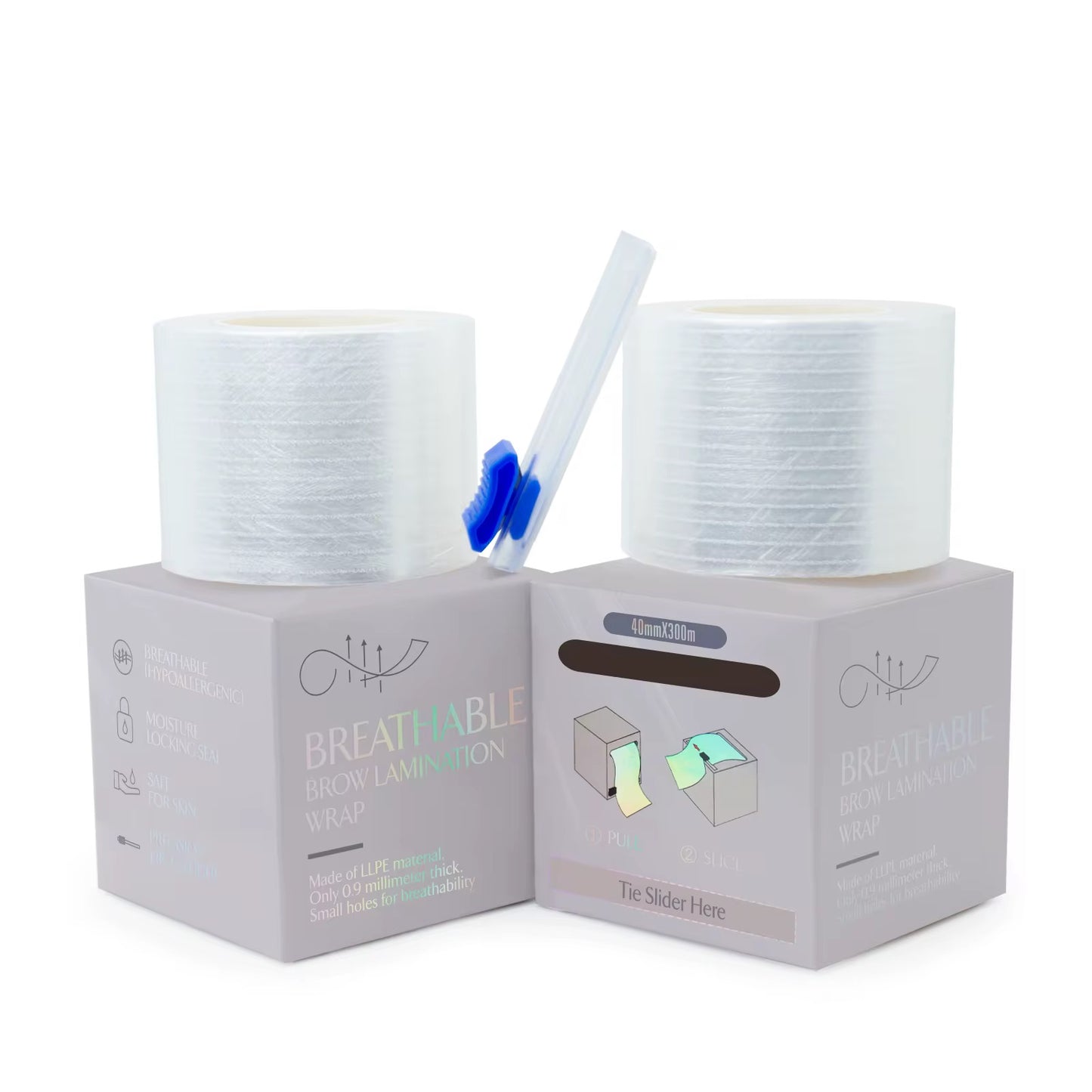 Occlusion wrap - Anaesthetic, pigment bath, lamination