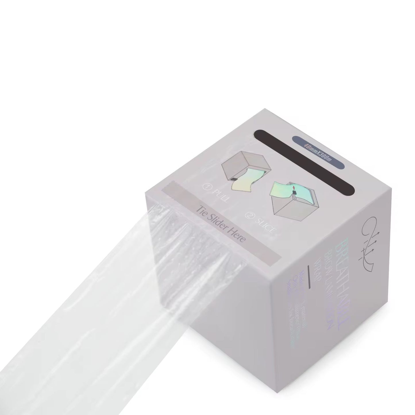 Occlusion wrap - Anaesthetic, pigment bath, lamination