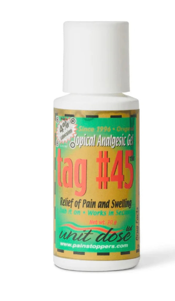 Tag 45 secondary numbing gel