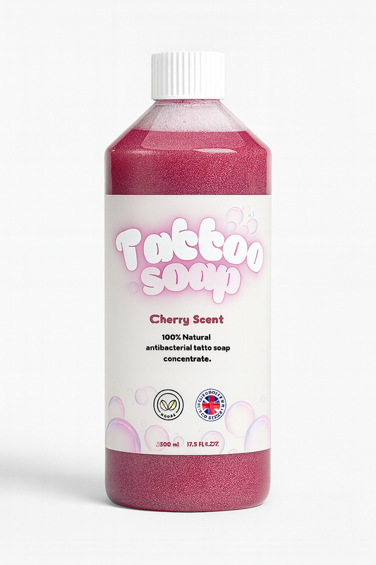 Cherry scent natural tattoo soap concentrate | 500ml